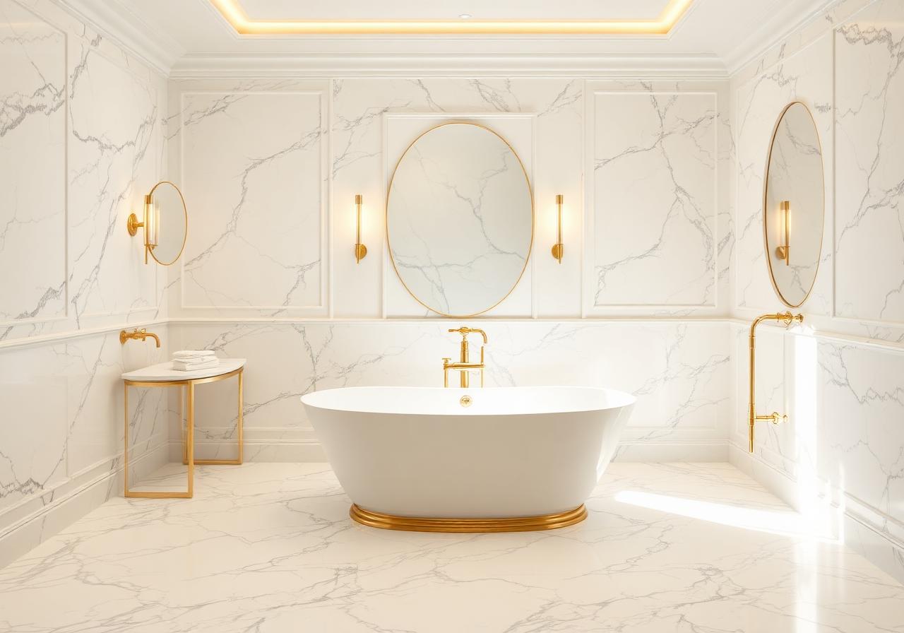 Statuario Bath